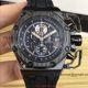 Perfect Replica Audemars Piguet Survivor Black Steel Case Black Bezel 44mm Chronograph Watch (4)_th.jpg